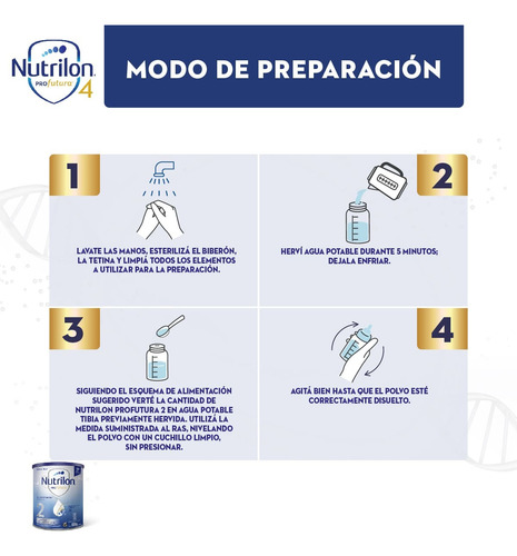 Leche Nutrilon Profutura 2 En Polvo 2 Pouch De 1.2 Kg