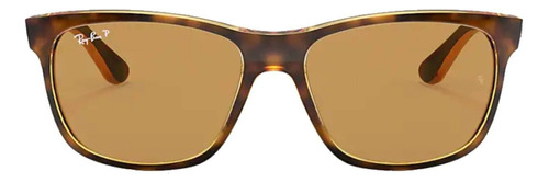 Ray-Ban RB4181 - Brown - Cristal - Clásica - Gloss tortoise - Injected - Gloss tortoise - Injected - Standard (Incluye: Con lente polarizada)