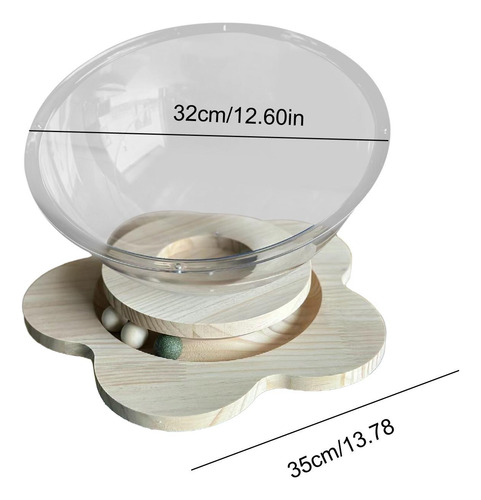 Cama Para Gatos Con Cápsula Transparente, Hamaca Para L