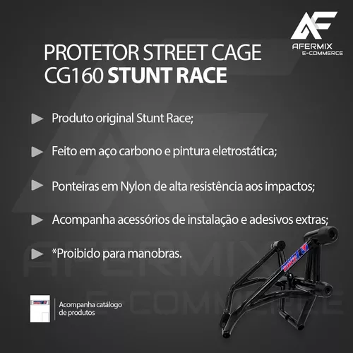 STREET CAGE CG150 START TODOS OS ANOS. – Stunt Race Brasil