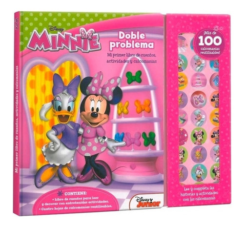 Mi Primer Libro Minnie - Doble Problema - Mas De 100 Sticke