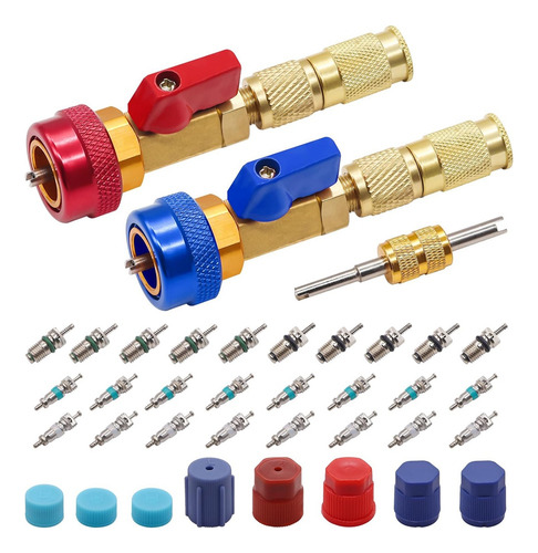 Kit De Herramientas De Instalación Rápida R134a Valve Core,