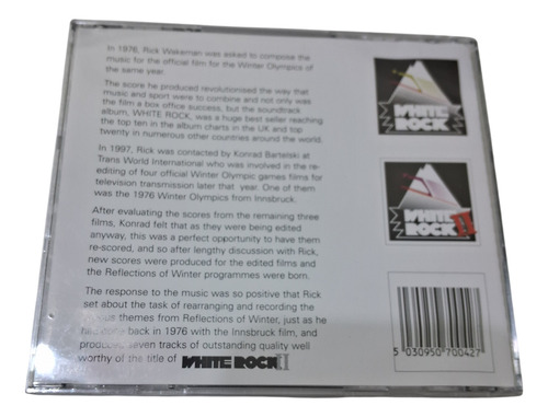 Rick Wakeman White Rock 2 Cd Nacional Estándar