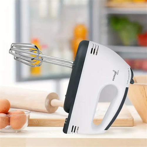 Batidora Manual Electrica 2 En 1 De Mano 260w 7 Velocidades
