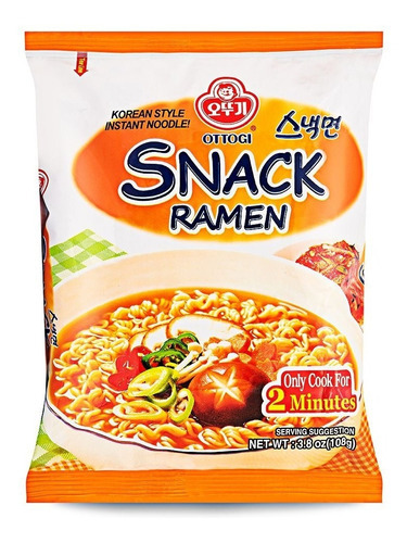 Lamen Coreano Macarrão Snack Ramen 100g Ottogi