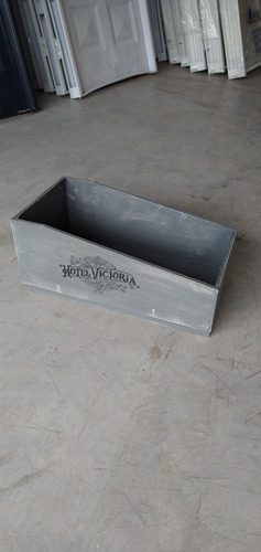 Imagen 1 de 5 de Caja Organizadora Decorativa Vintage Madera Estante