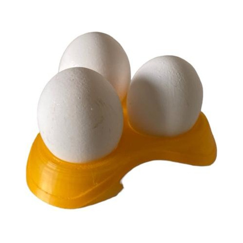 Porta Huevos Apilable Diseño Minimalista 3d