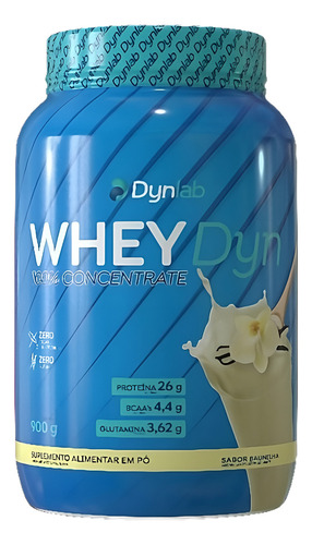 Whey Dyn 900g Sabor Baunilha