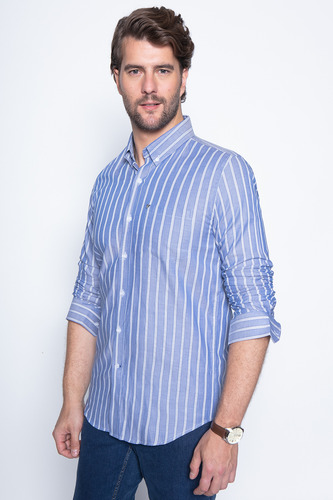 Camisa Amersam Azul Fw2024 New Man