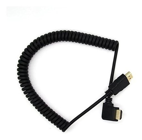 Cable Hdmi Espiral Izquierda Para 3d 4k Resolucion 1080p