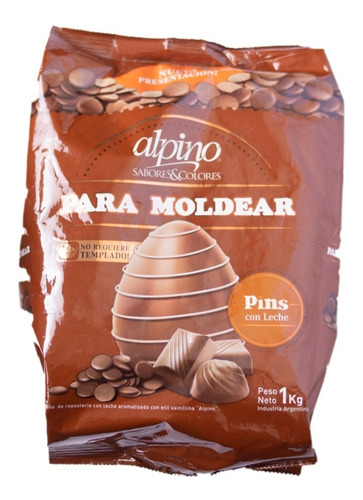 Chocolate Alpino Lodiser Pins Leche X 1kg  