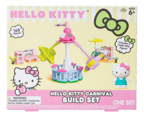 Hello Kitty Bloques Figuras Oficial Carnival Construcción