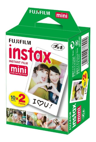 Imagen 2 de 2 de Papel Película Fujifilm Instax Mini 20 Hojas