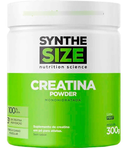 Imagem 1 de 2 de Creatina 300g - Synthesize