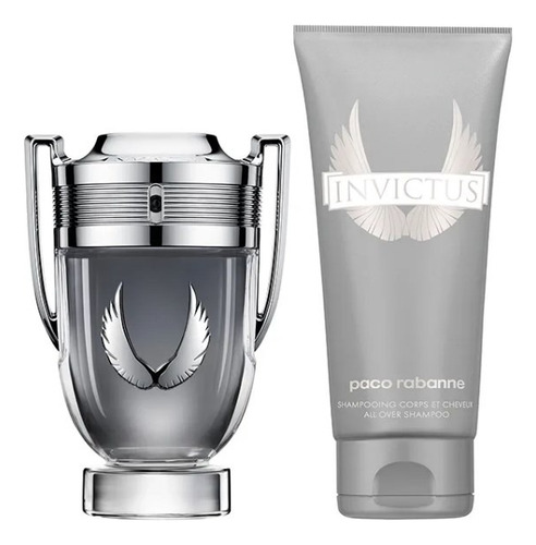 Invictus Platinum 100ml + De Banho Invictus 100ml