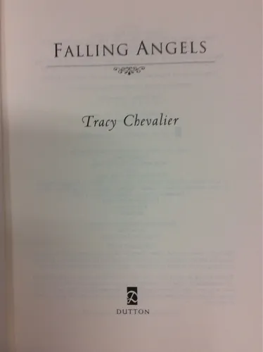 Falling Angels - Tracy Chevalier - Novela Inglesa - En Ingl (Usado)