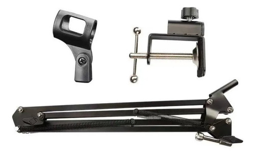 Suporte Pedestal Braço Articulado Mesa P/ Microfoneaikino