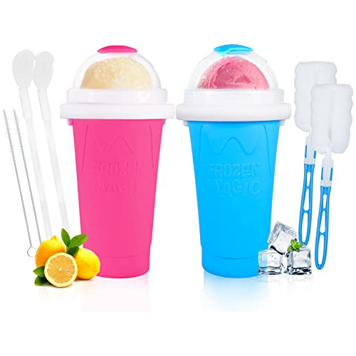 Slushie Maker Cup, Magic Quick Frozen Smoothies Cup, Po...