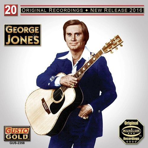 Jones George 20 Original Recordings Usa Import Cd Nuevo