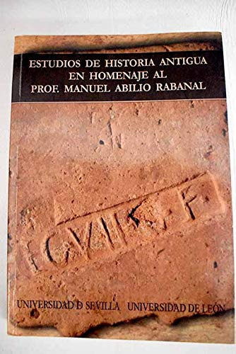 Libro Estudios De Historia Antigua En Homenaje Al  De Abasca