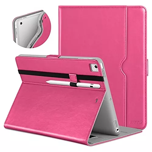 DTTO Funda para iPad Mini 4, piel de alta calidad con función de encendido  y apagado automático, bolsillo frontal para Apple iPad Mini 4, color