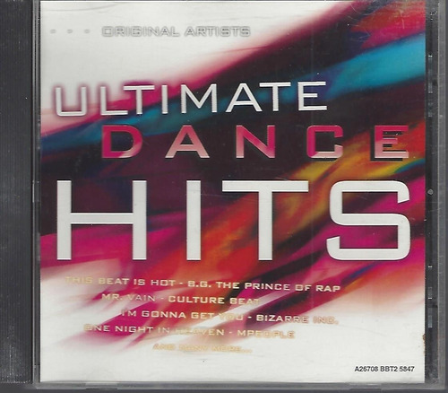 Ultimate Dance Hits Cd Will To Power Rozalla Culture Ks P78