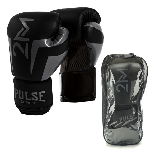 Guantes Boxeo 16 Oz Velcro Kick Importado Box Profesional