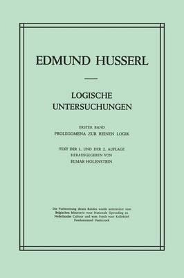Libro Logische Untersuchungen - Edmund Husserl