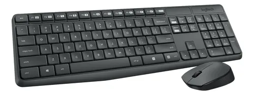 comprar Kit Teclado Mouse Inalámbrico Logitech Mk235 Español Pcreg