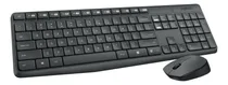 Comprar Kit Teclado Mouse Inalámbrico Logitech Mk 235 Español Negro