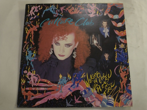 Culture Club  Waking Yo With The House On Fire Lp Vinilo.