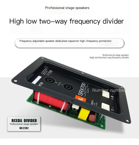 Divisor De Frecuencia Cr De 2 Vías De Audio, Módulo Divisor