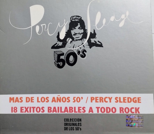 Percy Sledge Cd Nuevo Original 18 Éxitos De Su Trayectori 