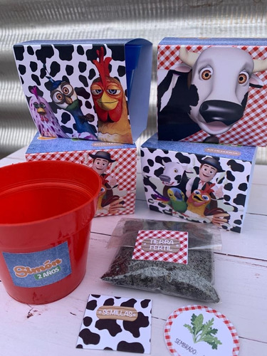 Souvenirs La Granja De Zenon Kit Siembra Huerta X50