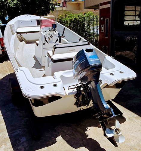 Tracker 510 Super Equipado 40 Hp Full Nautica Milione