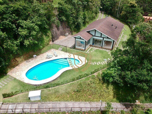 Casa Com 4 Dormitórios À Venda, 260 M² Por R$ 1.800.000,00 - Quebra Frascos - Teresópolis/rj - Ca0581