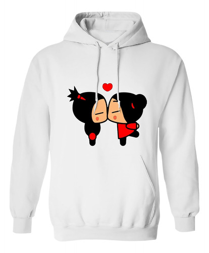 Sudadera Con Gorro Pucca Love