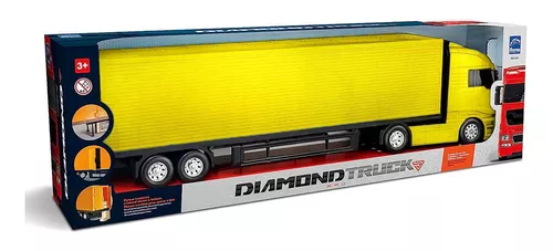 Caminhão Carreta Diamond Truck Bau Gigante De 67 Cm Color - Alfabay - Cubo  Mágico - Quebra Cabeças - A loja de Profissionais e Colecionadores!