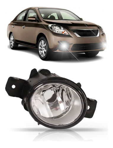 Farol Milha Nissan Versa 2012 2013 2014 2015 Lado Direito