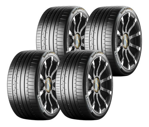 4 Llantas 245/35r19 93y Sportcontact 6 Radial Continental