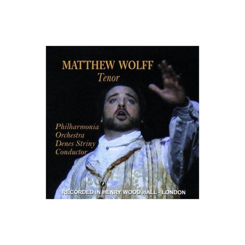 Wolff Matthew Great Italian Tenor Arias Usa Import Cd Nuevo