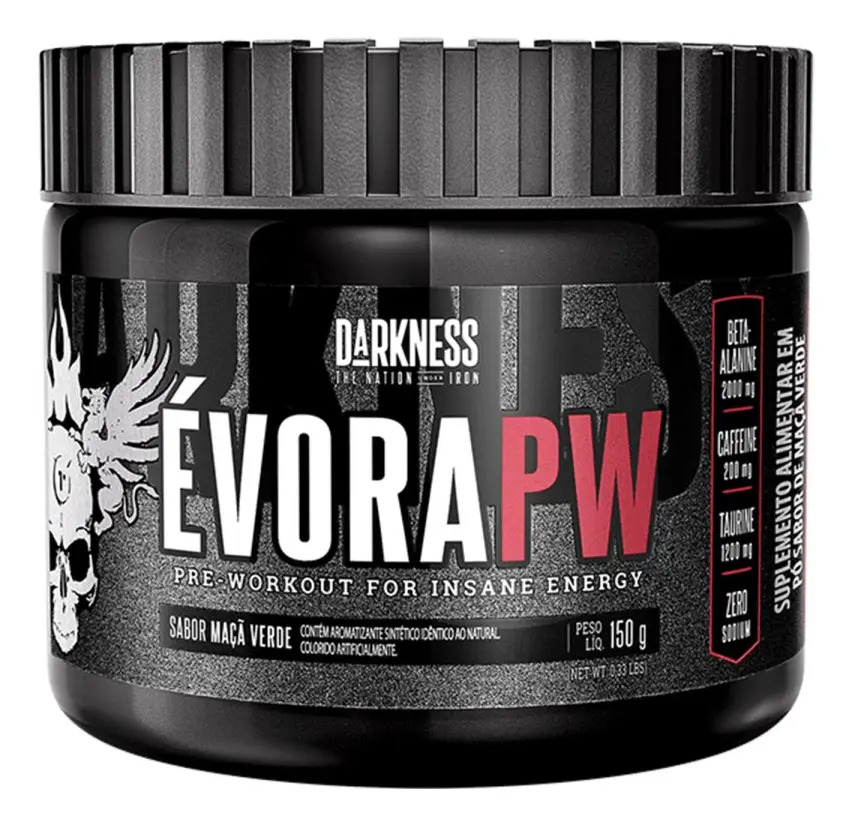 Évora Pré Treino Maçã Verde 150g Darkness Maçã Verde