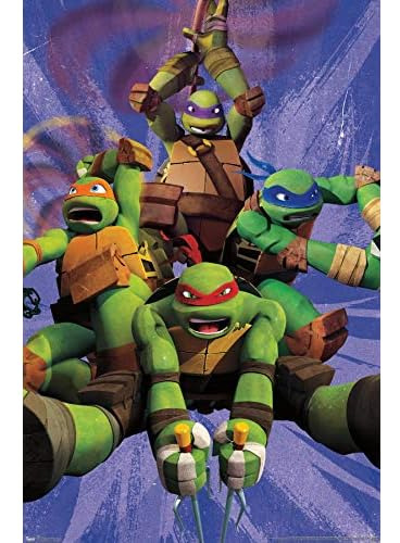 Nickelodeon Teenage Mutant Ninja Turtles - Team Wall Po...