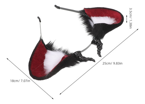 Diademas Con Cuernos De Demonio Y Orejas De Animales Realist