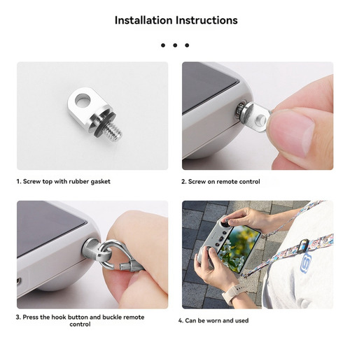 Cordón Para Air 3/4 Pro Con Tornillos, Correa Para Cuello De