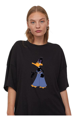 Remera Pato Lucas Pantalón Para Tiendas Personalizada Meme
