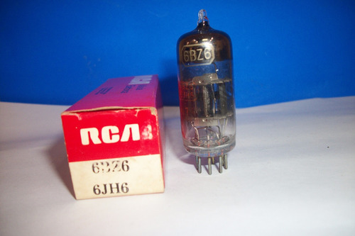 Valvula 6bz6 - 6jh6 Rca Radio Delta 309
