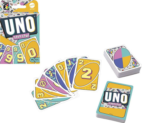 Uno 90s 1990 Original Juego De Mesa Cartas Ingles