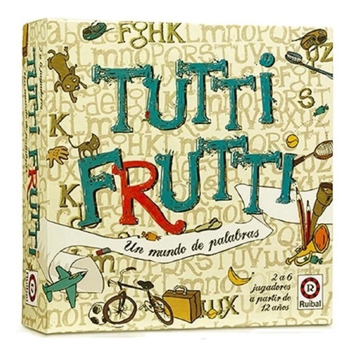 Imagen 1 de 5 de Tutti Frutti Juego De Mesa Original Ruibal