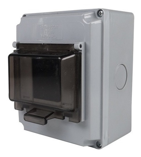Caja Estanca Ip65 Para Termicas Bajada Pilar 4 Polos Abs 